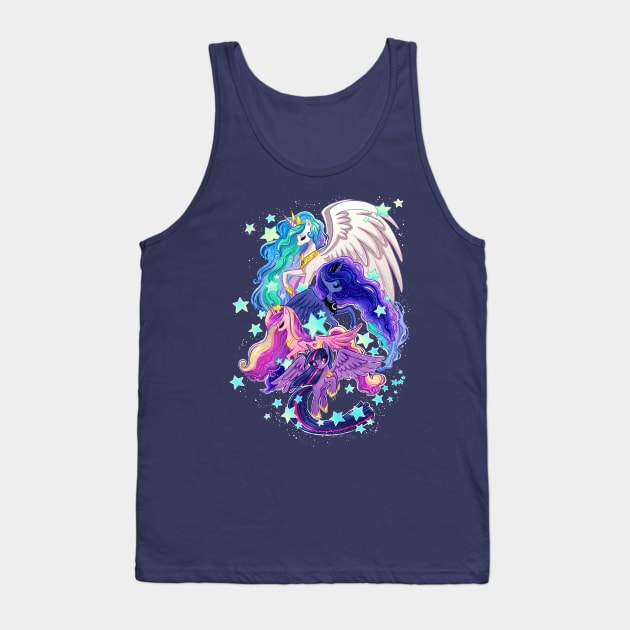 Princesses Tank Top by KatIvyArt